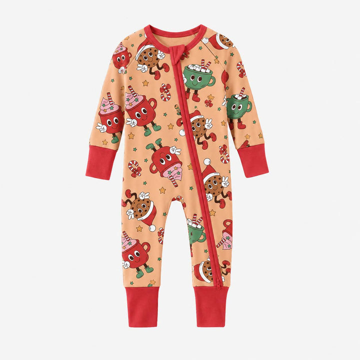 Retro Christmas Treats Bamboo Convertible Zippy