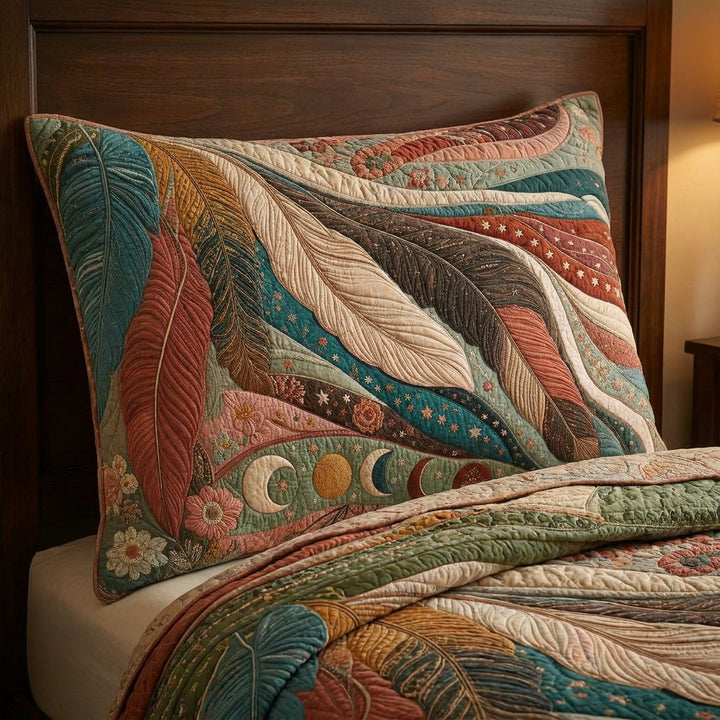Rustic Dreamer Bamboo Quilt Pillow Case