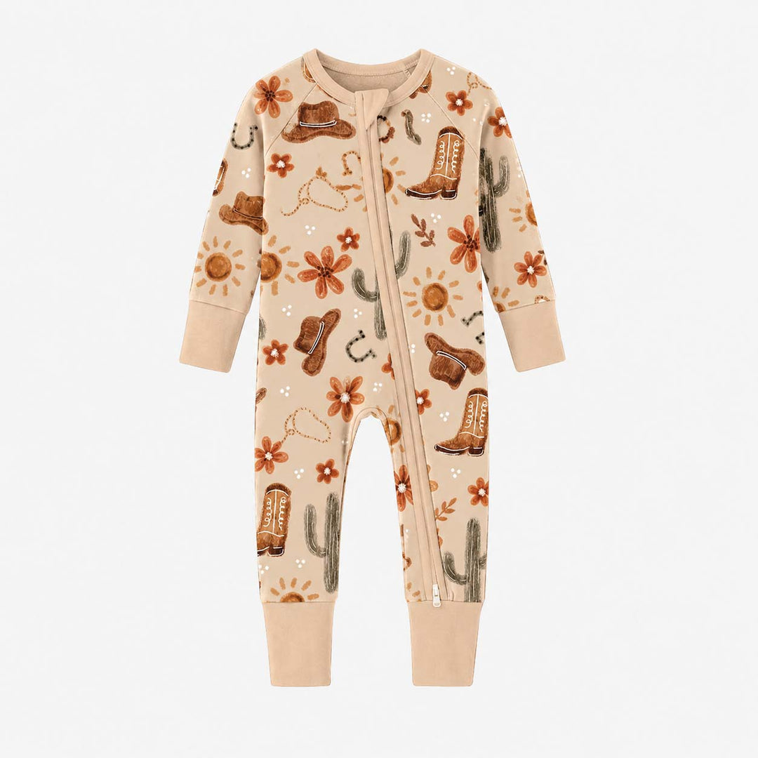 Rustic Western Cowgirl Bamboo Convertible Zippy