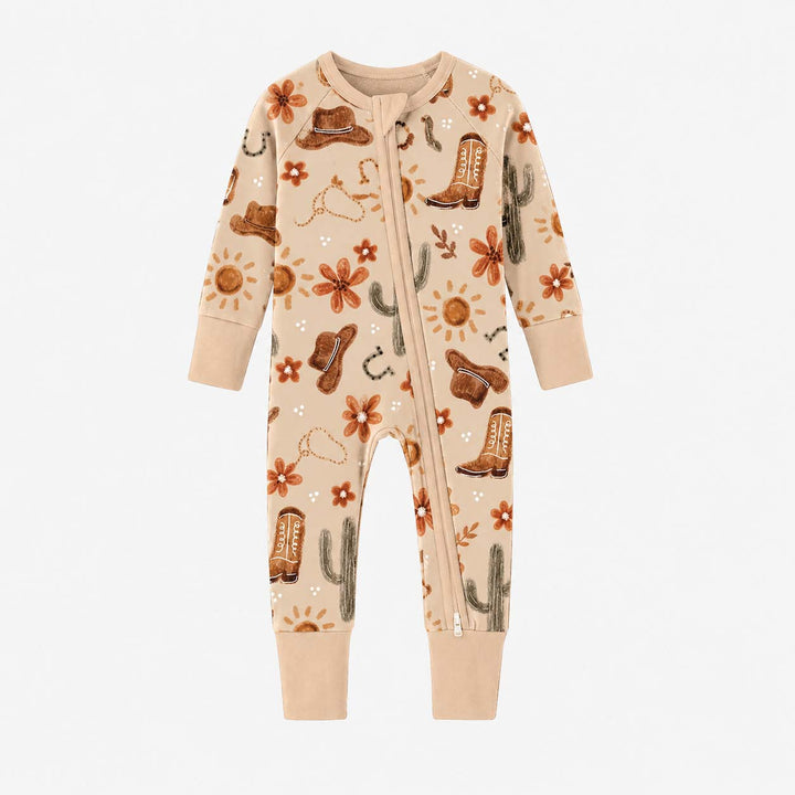 Rustic Western Cowgirl Bamboo Convertible Zippy
