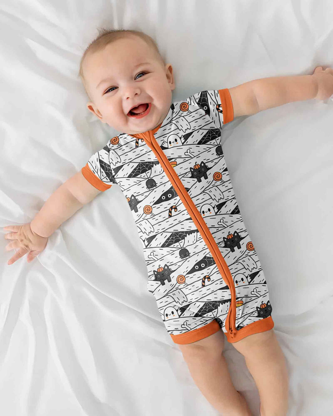 Little Mummy Crew Bamboo Shorty Zippy