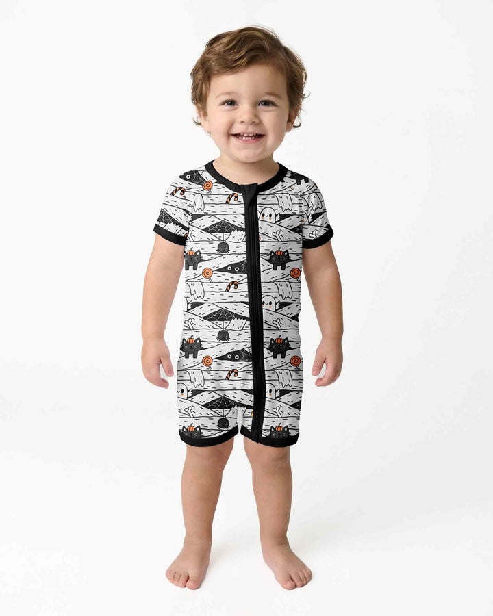 Little Mummy Crew Bamboo Shorty Zippy