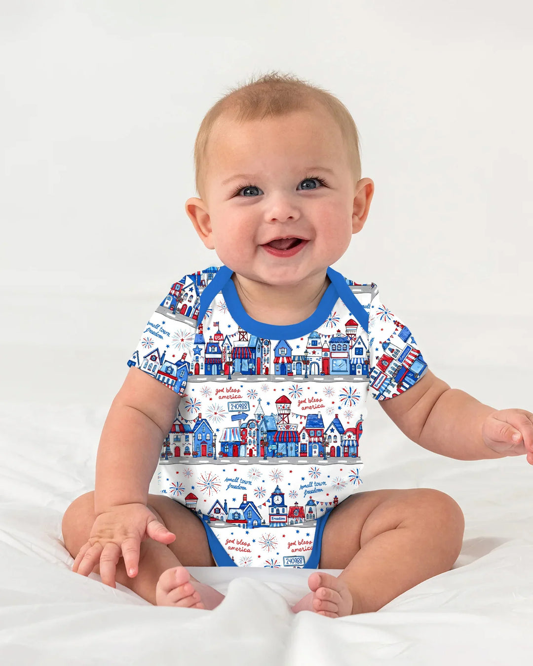 Small Town Freedom USA Bamboo Bodysuit