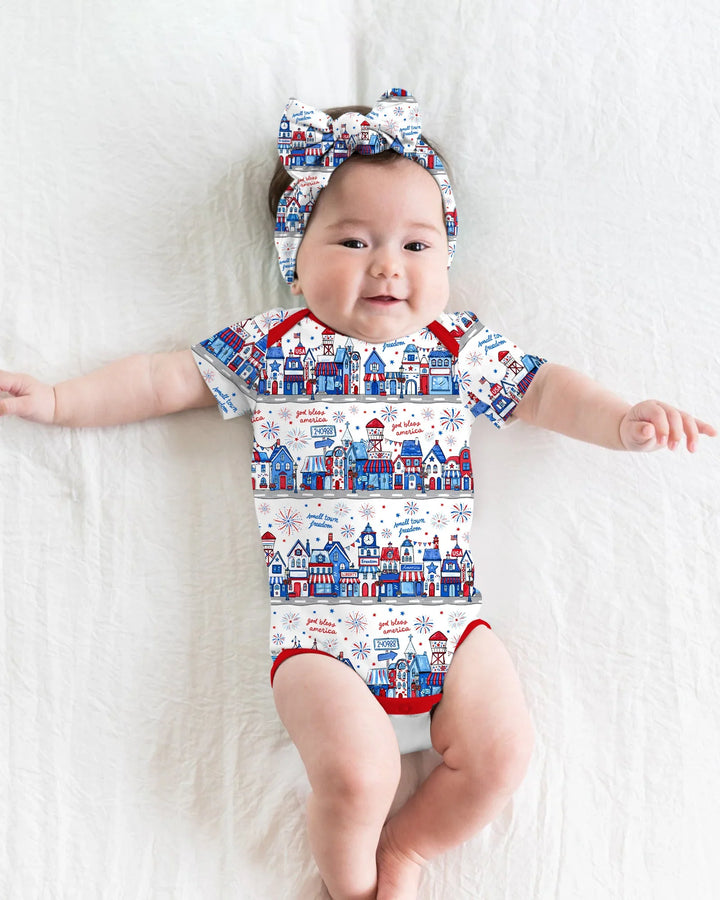 Small Town Freedom USA Bamboo Bodysuit