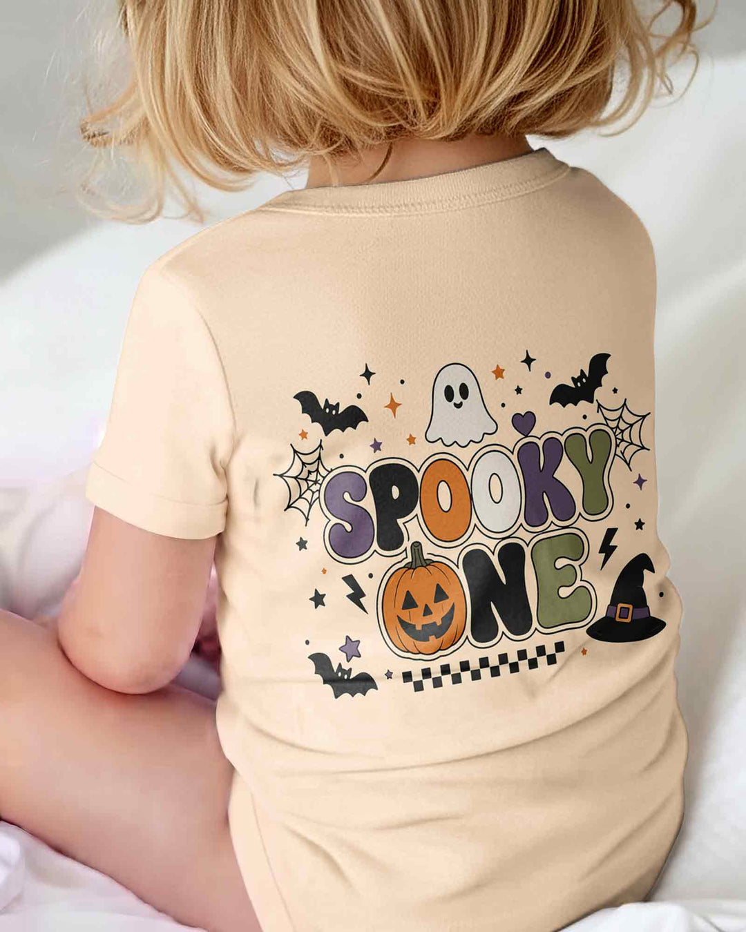 Personalized Spooky One Halloween Baby Bamboo Bodysuit