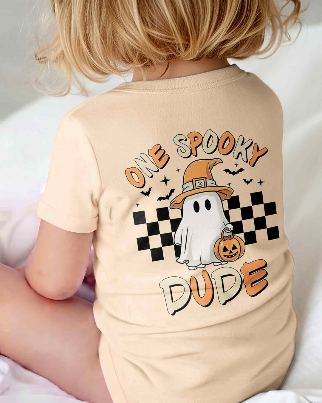 Personalized One Spooky Dude First Halloween Bamboo Bodysuit
