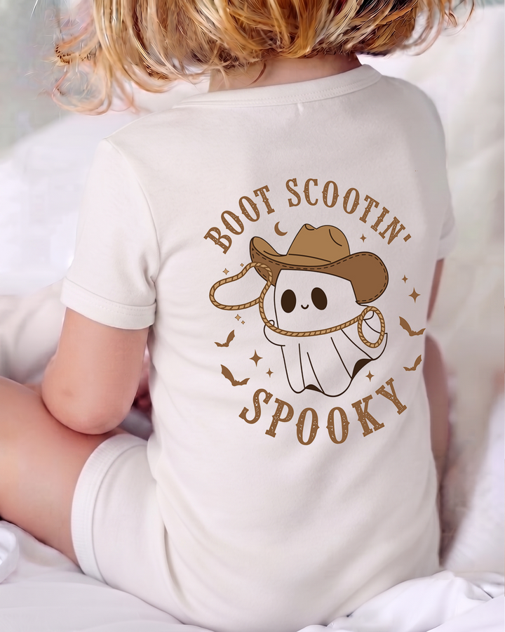 Personalized Boot Scooting Spooky Bamboo Shorty Zippy