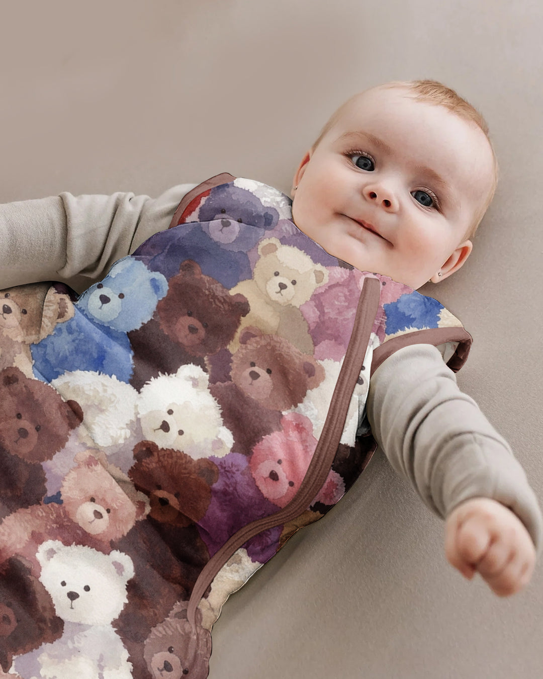 Teddy Bear Hug Jam Bamboo Sleep Bag