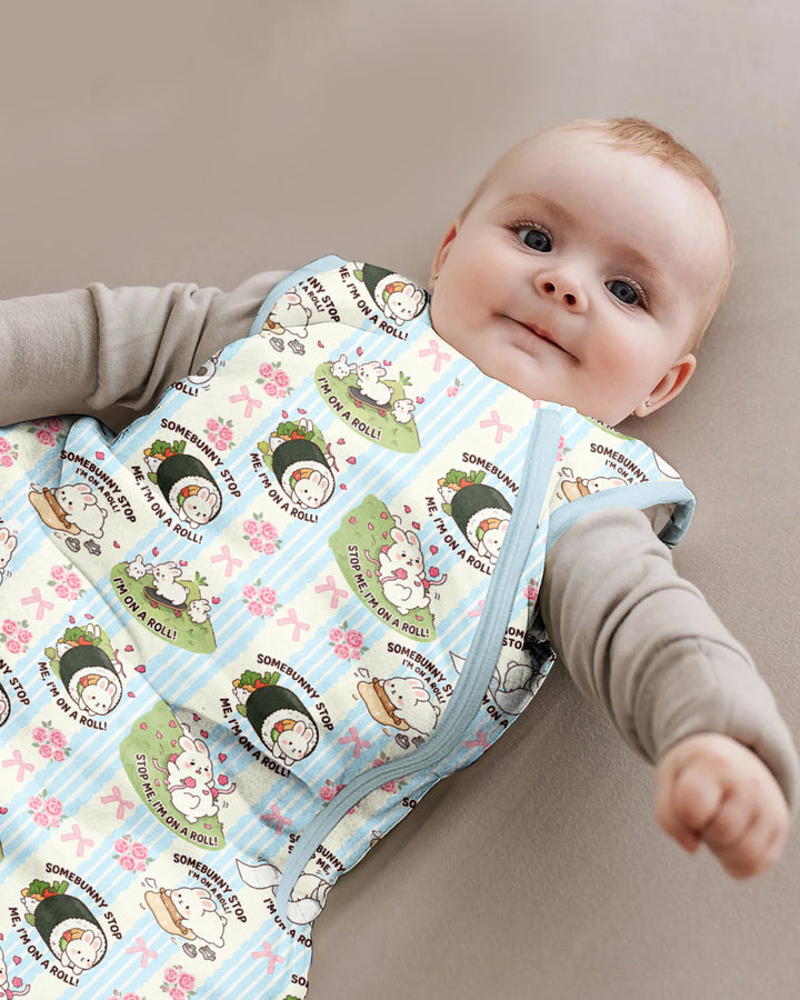 Bunny On A Roll Bamboo Sleep Bag