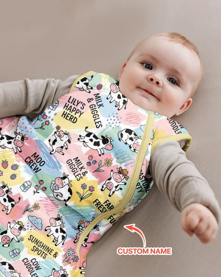 Custom Name Can’t Keep Us In The Barn Bamboo Sleep Bag