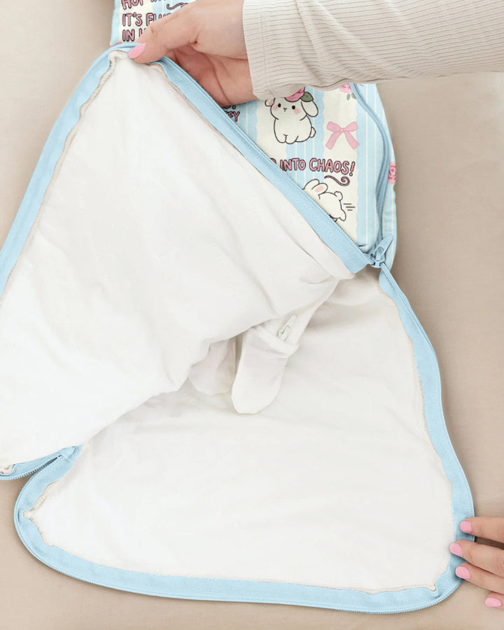 Hop Into Chaos Bamboo Sleep Bag