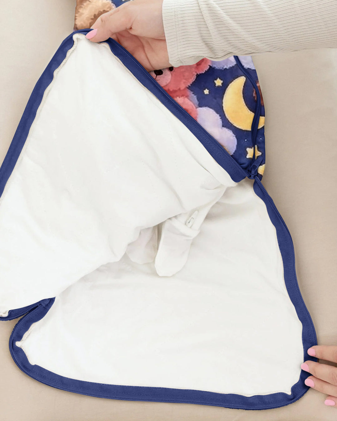 No Gravity Teddy Snooze Bamboo Sleep Bag