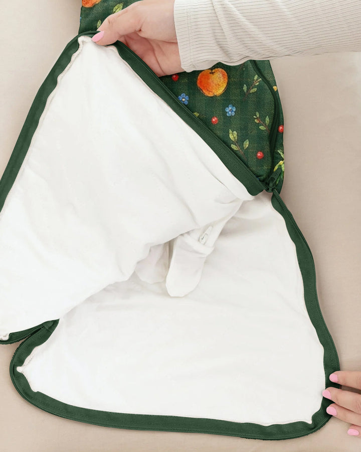 Forest Orange Bamboo Sleep Bag