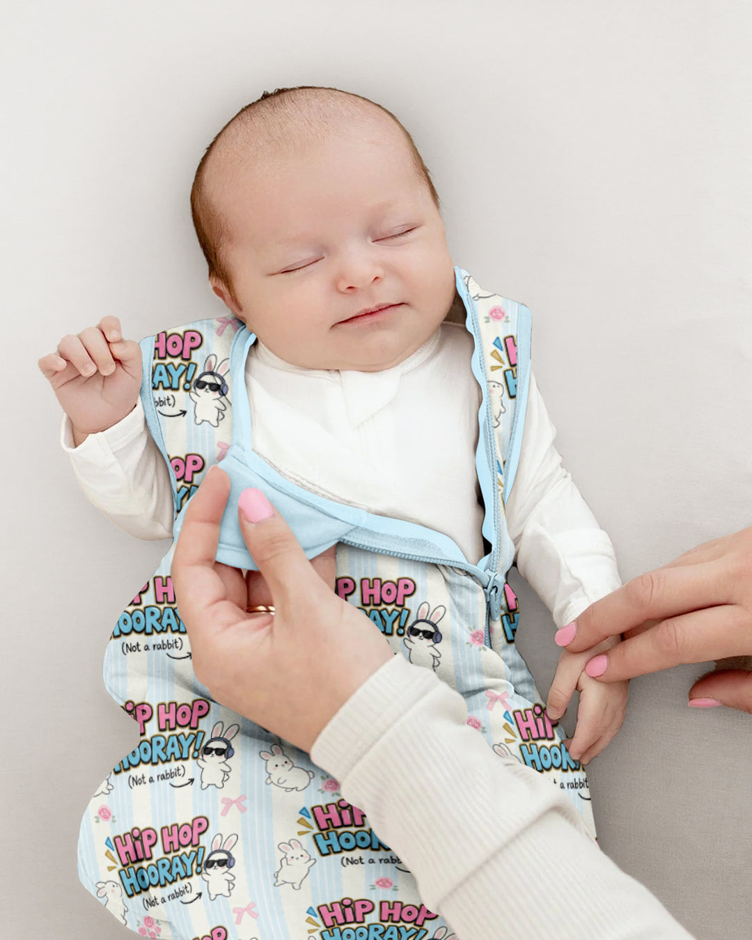 Hip Hop Bunny Bamboo Sleep Bag