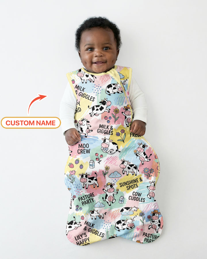 Custom Name Can’t Keep Us In The Barn Bamboo Sleep Bag