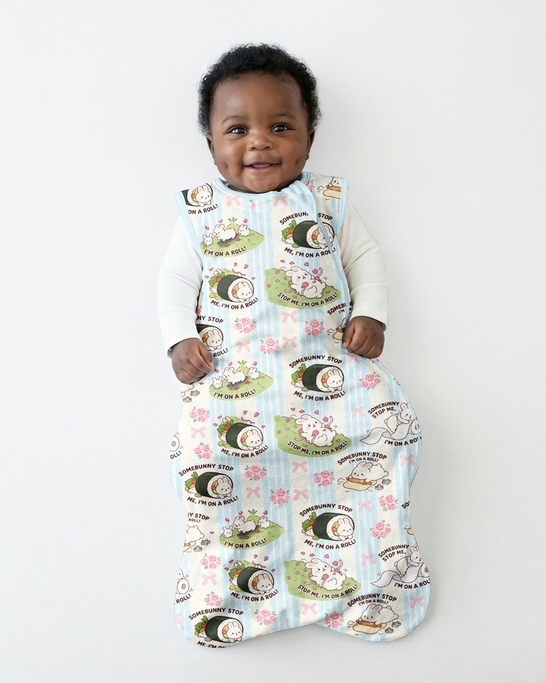 Bunny On A Roll Bamboo Sleep Bag