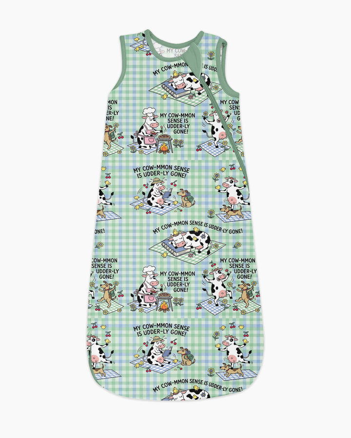 Common Sense Is Udderly Gone Bamboo Sleep Bag