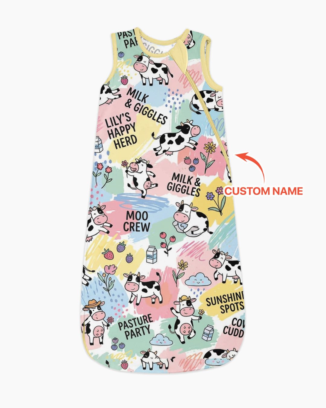 Custom Name Can’t Keep Us In The Barn Bamboo Sleep Bag