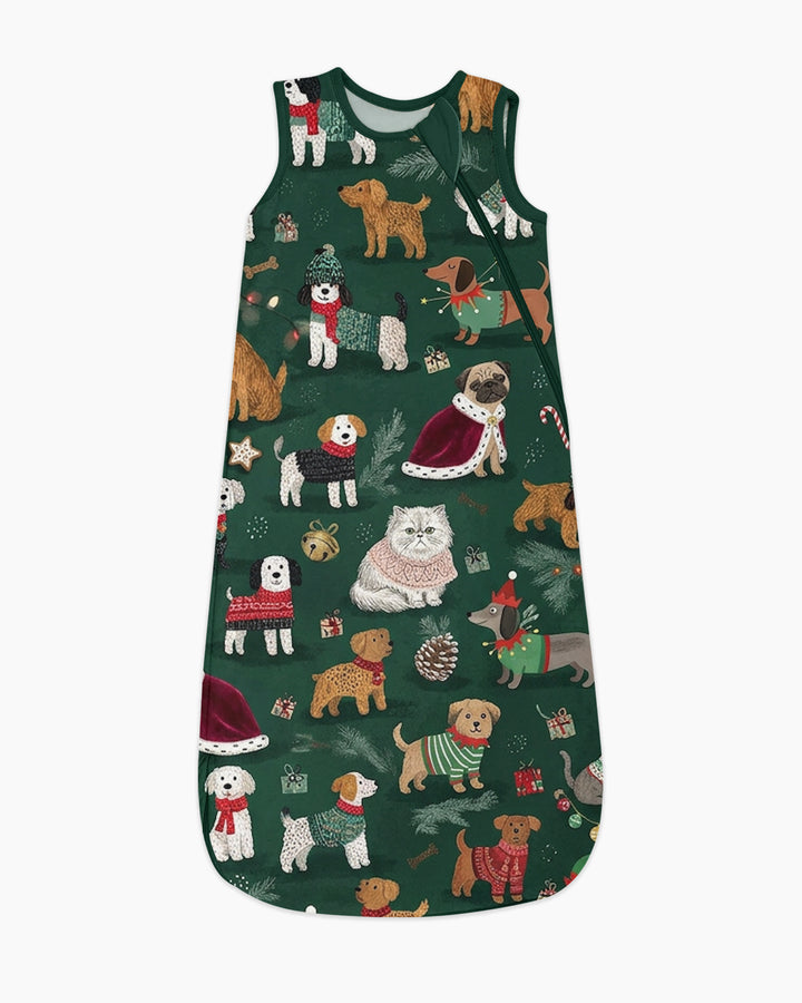 Winter Wonderland Bow Wow Bamboo Sleep Bag