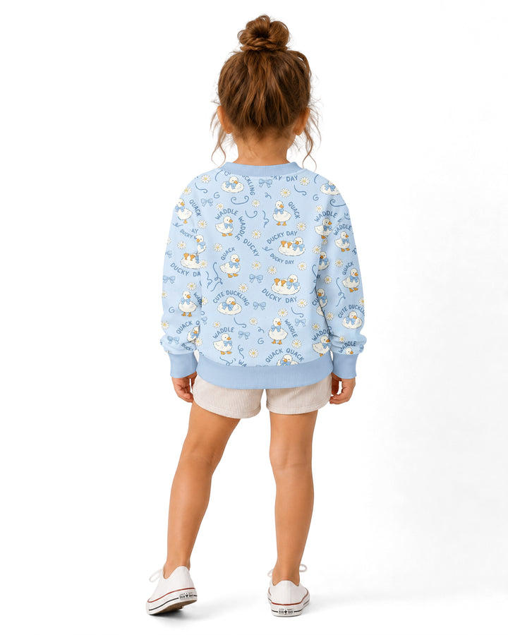 Happy Ducky Day Bamboo Crewneck Sweatshirt