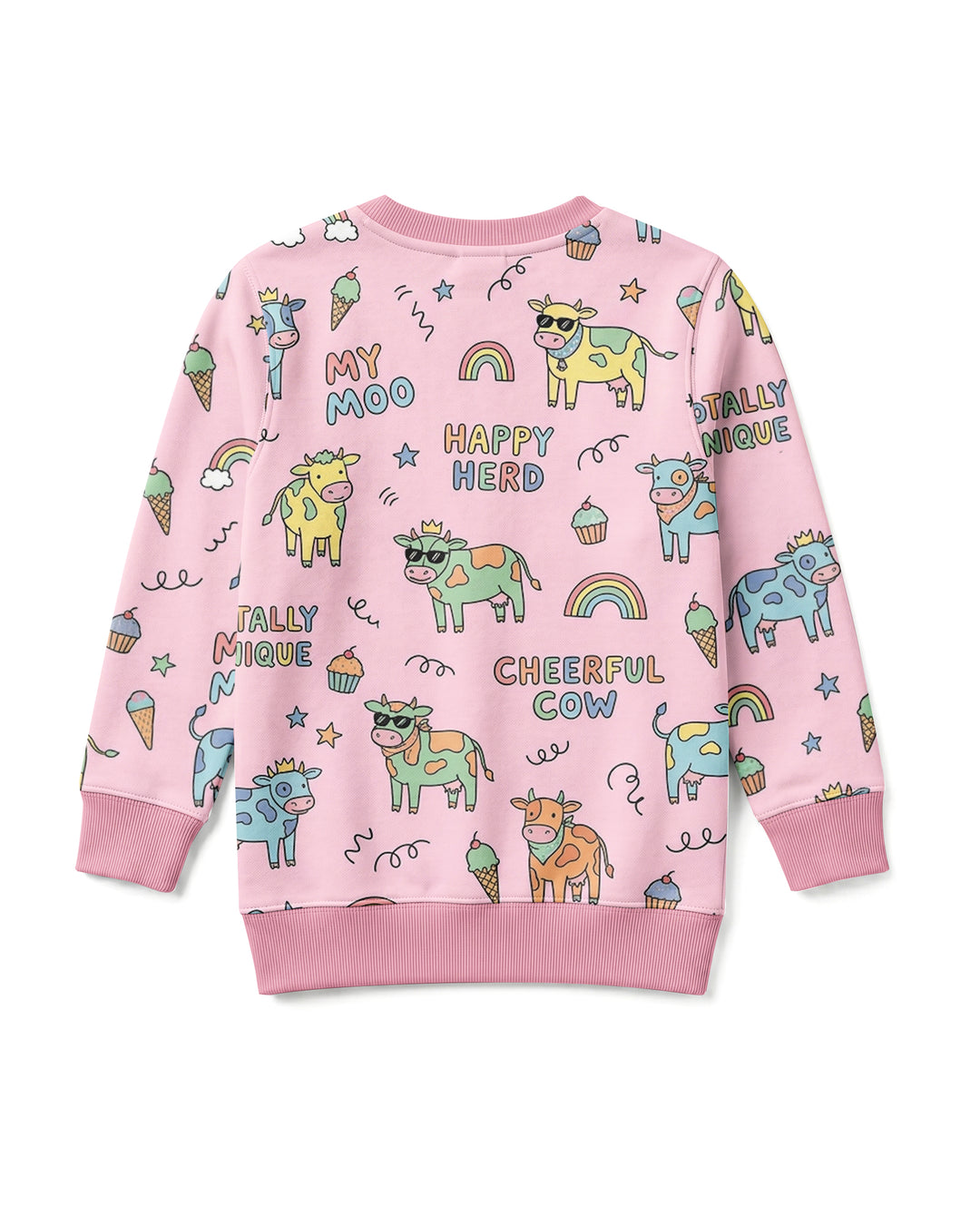 Not Your Ordinary Cow Bamboo Crewneck Sweatshirt