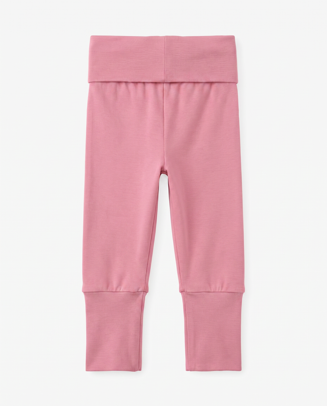 Solid Color Bamboo Fold Over Legging