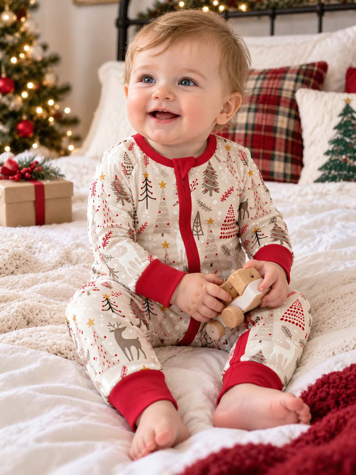 Scandinavian Woodland Christmas Bamboo Convertible Zippy