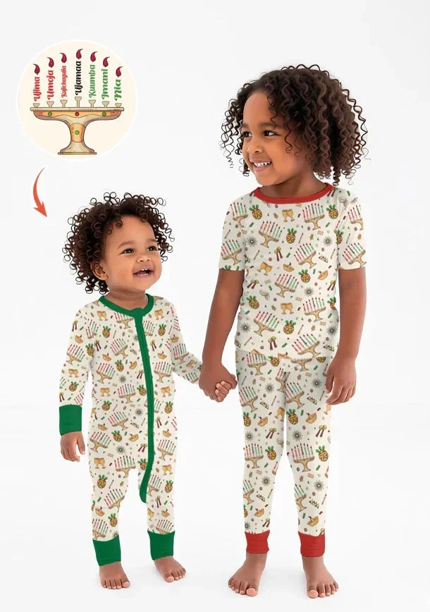 Happy Kwanzaa Bamboo Convertible Zippy