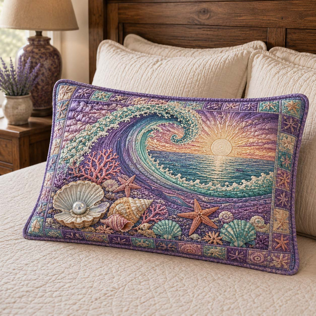 Sea Breeze Bamboo Quilt Pillow Case