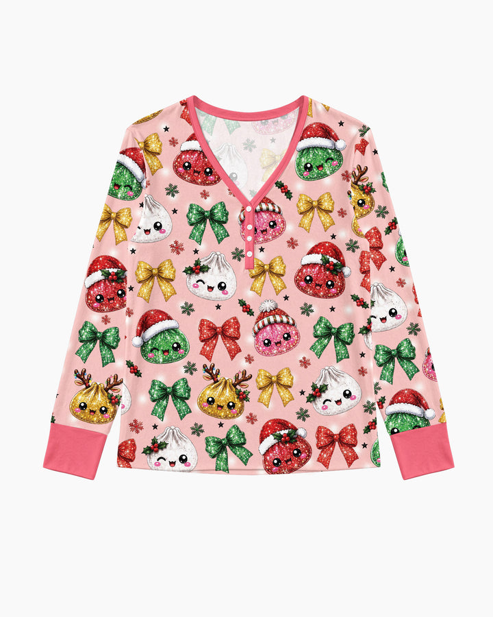 You're A Christmas Dumpling Bamboo Women Pajama Set