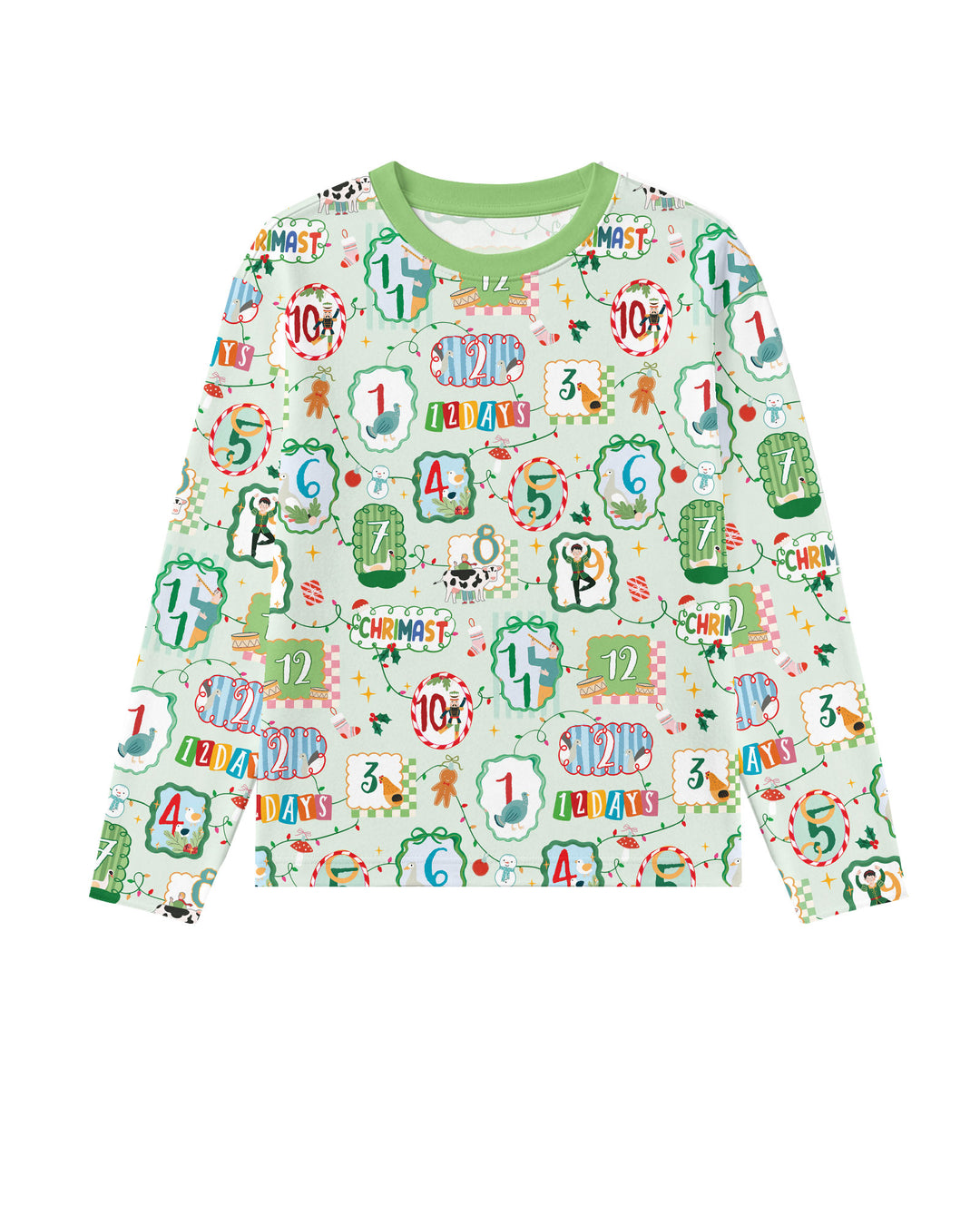 12 Christmas Prayers Bamboo Men's Pajama Set