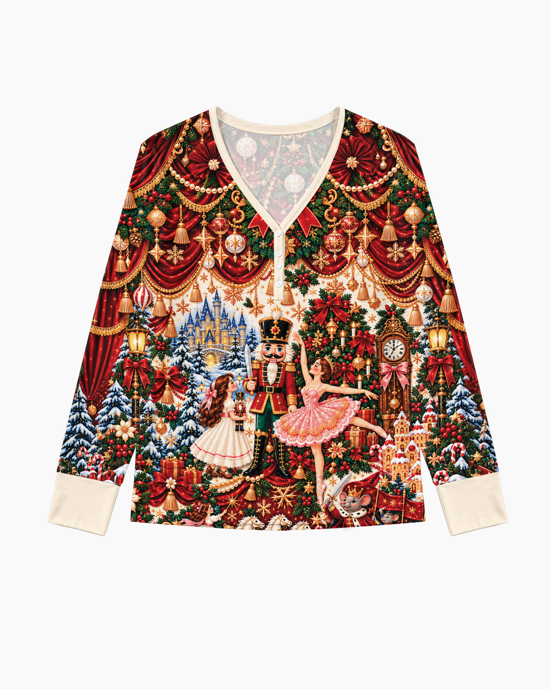 The Nutcracker's Christmas Bamboo Women Pajama Set