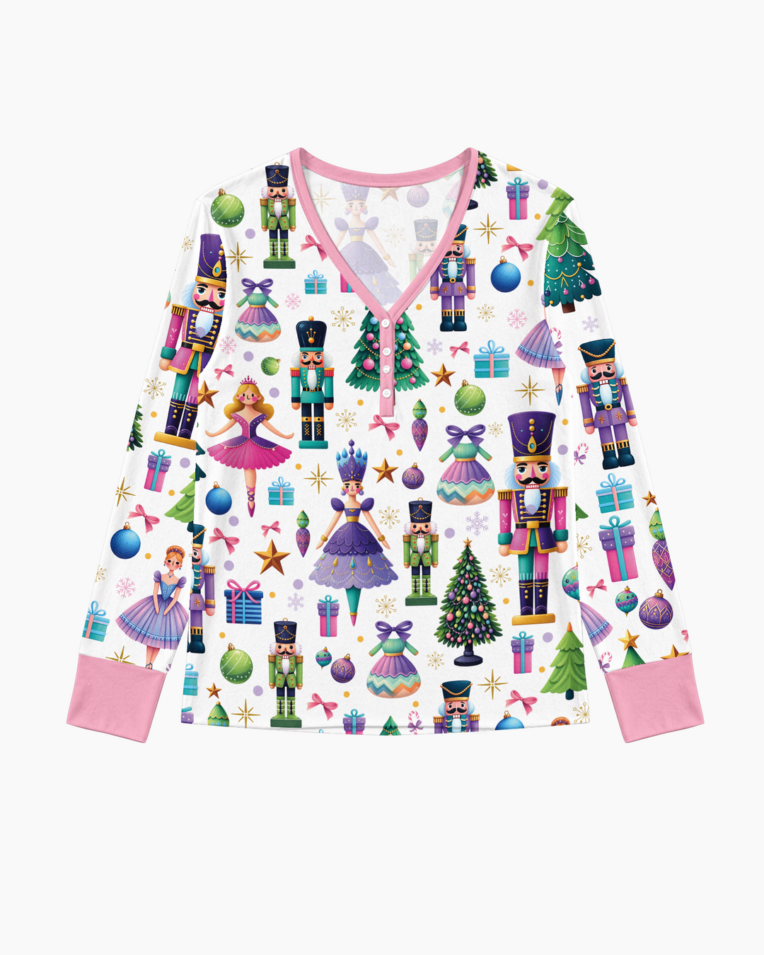 Nutcracker Wonderland Bamboo Women Pajama Set