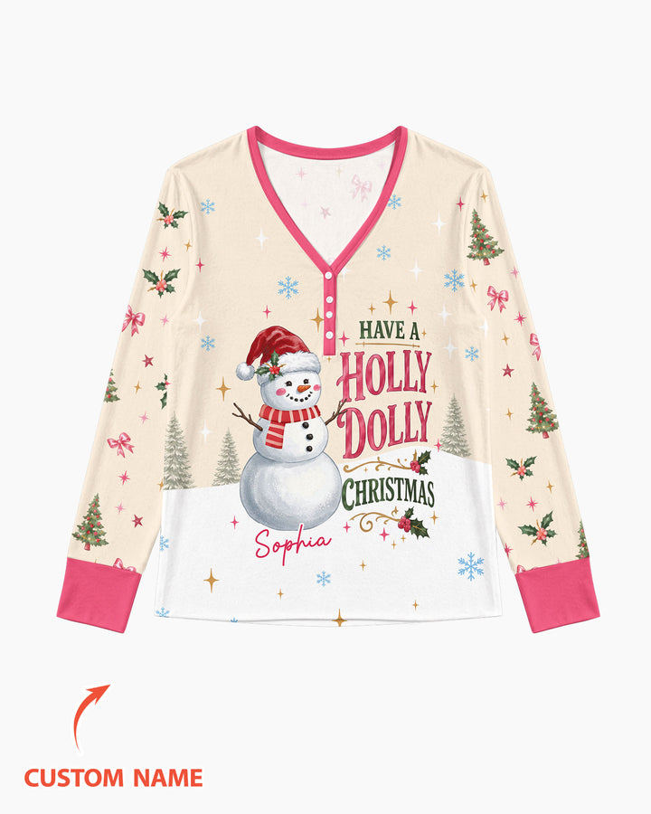 Tis The Season Bamboo Women Pajama Set