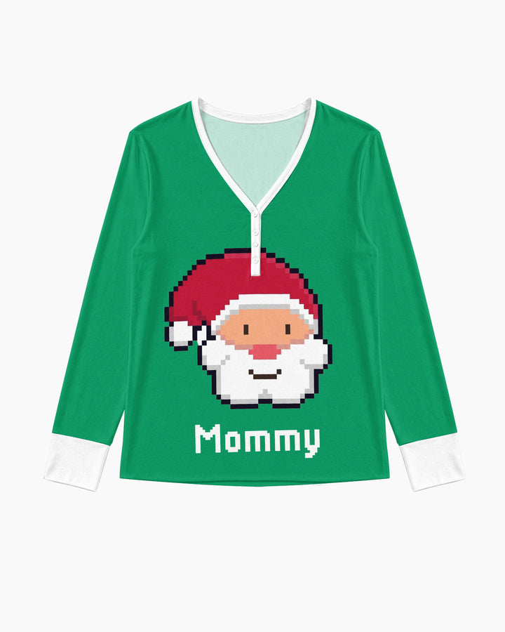 Merry Pixel Pals Bamboo Women Pajama Set