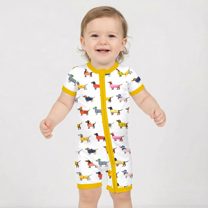 Dachshund Fashion Winnier Bamboo Shorty Zippy