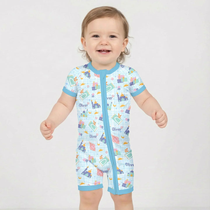 Ramadan and Eid Bamboo Shorty Zippy