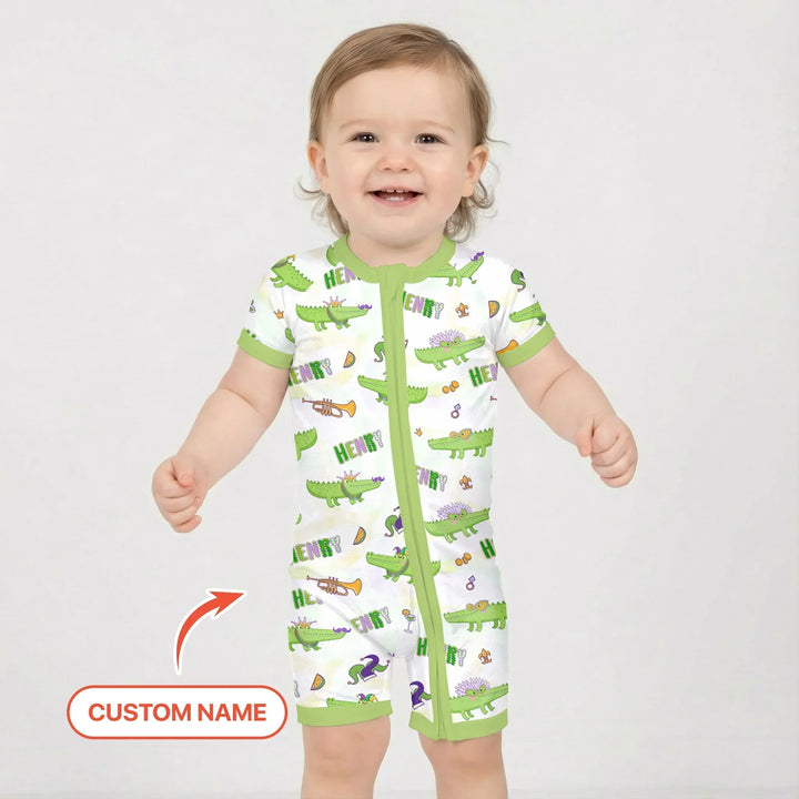Alligator Mardi Gras Festival Bamboo Shorty Zippy