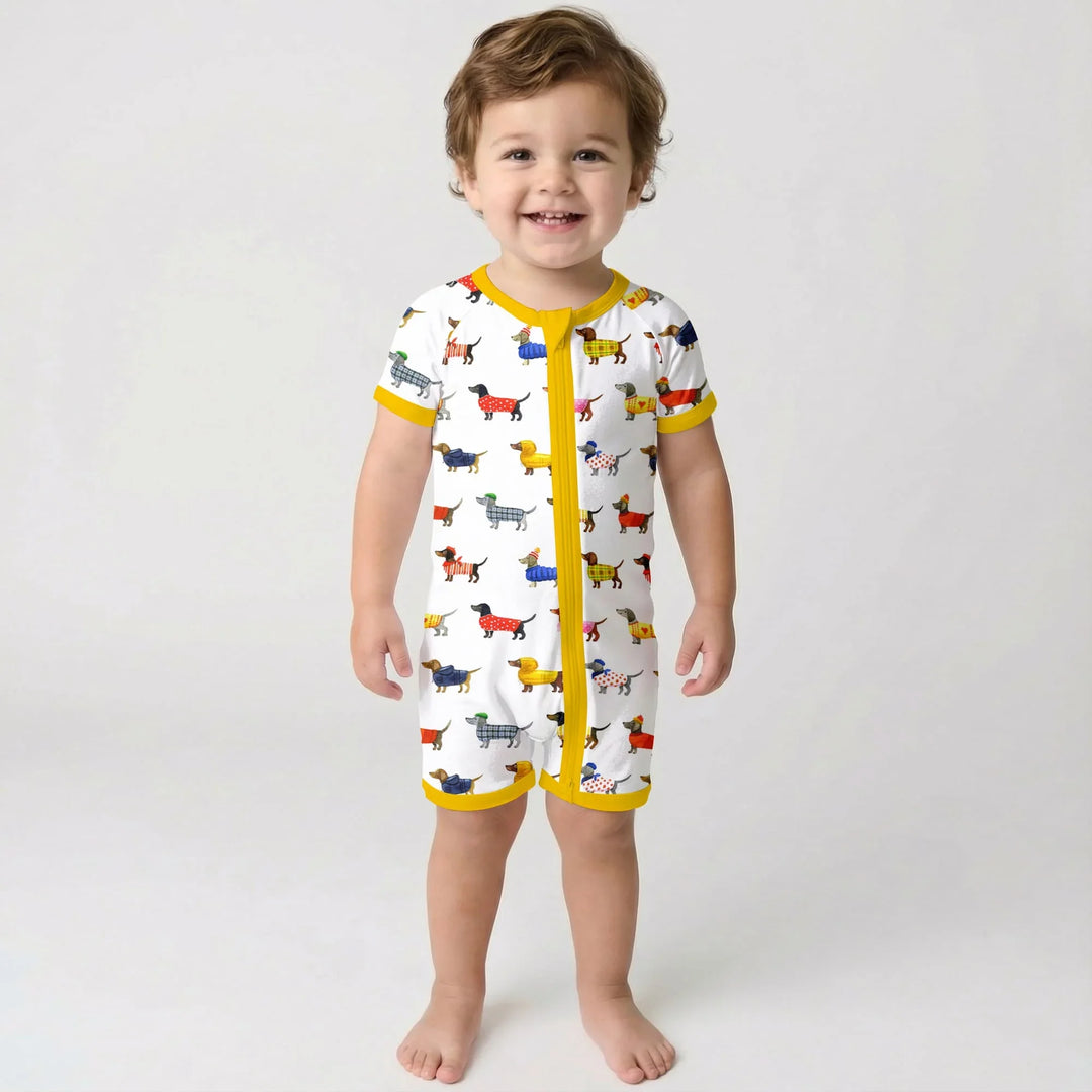 Dachshund Fashion Winnier Bamboo Shorty Zippy