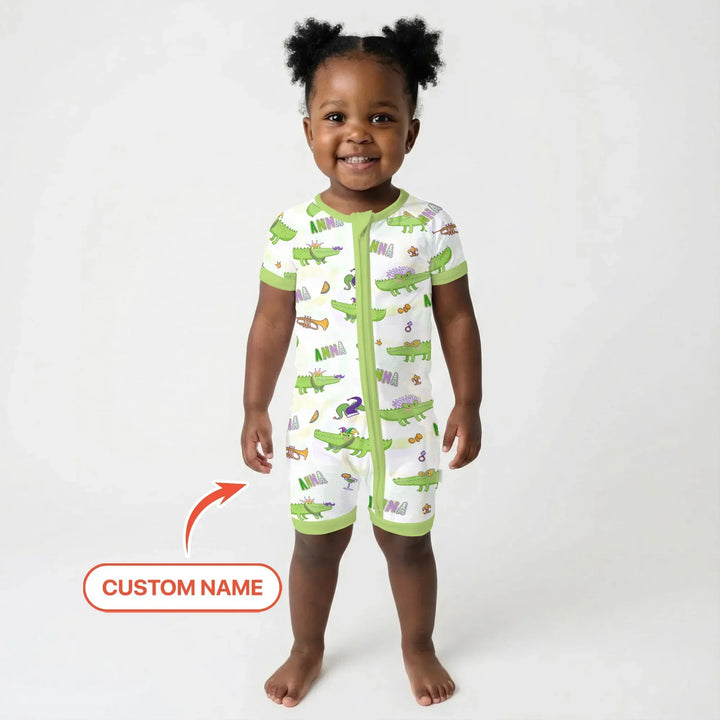 Alligator Mardi Gras Festival Bamboo Shorty Zippy