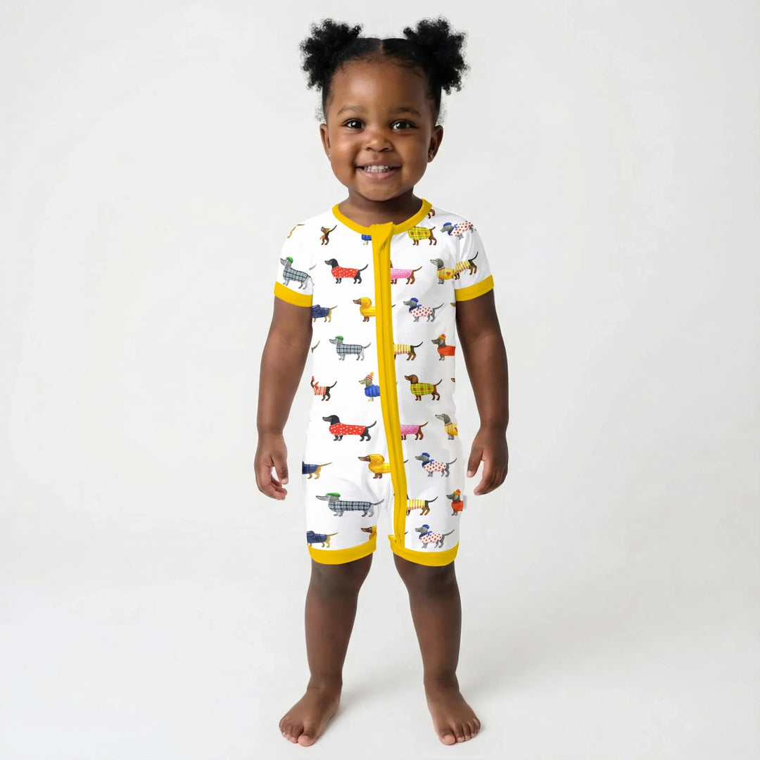 Dachshund Fashion Winnier Bamboo Shorty Zippy