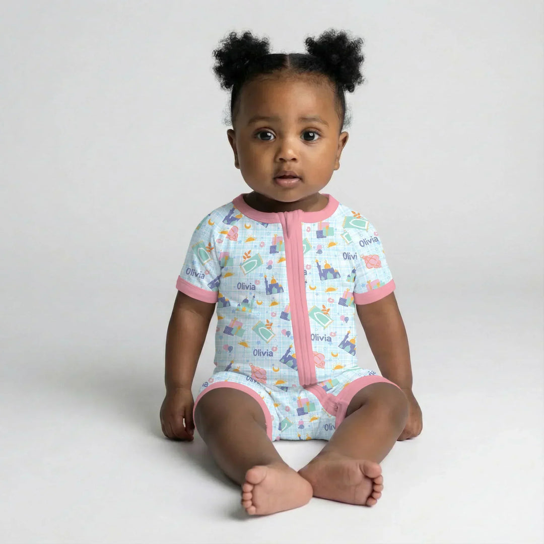 Ramadan and Eid Bamboo Shorty Zippy