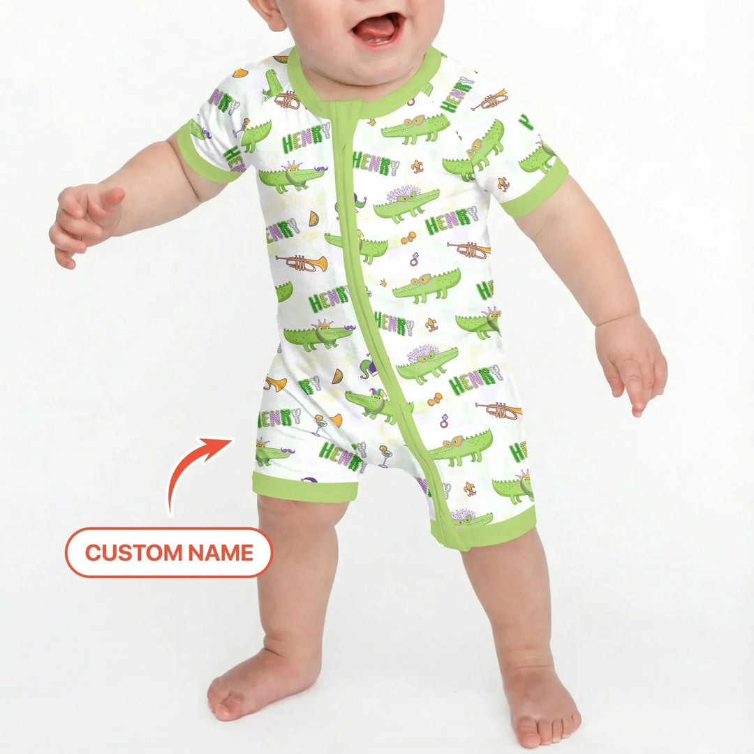 Alligator Mardi Gras Festival Bamboo Shorty Zippy