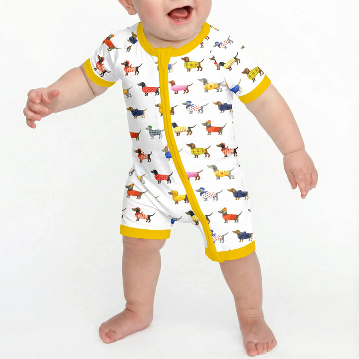 Dachshund Fashion Winnier Bamboo Shorty Zippy