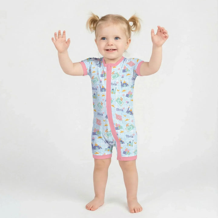 Ramadan and Eid Bamboo Shorty Zippy
