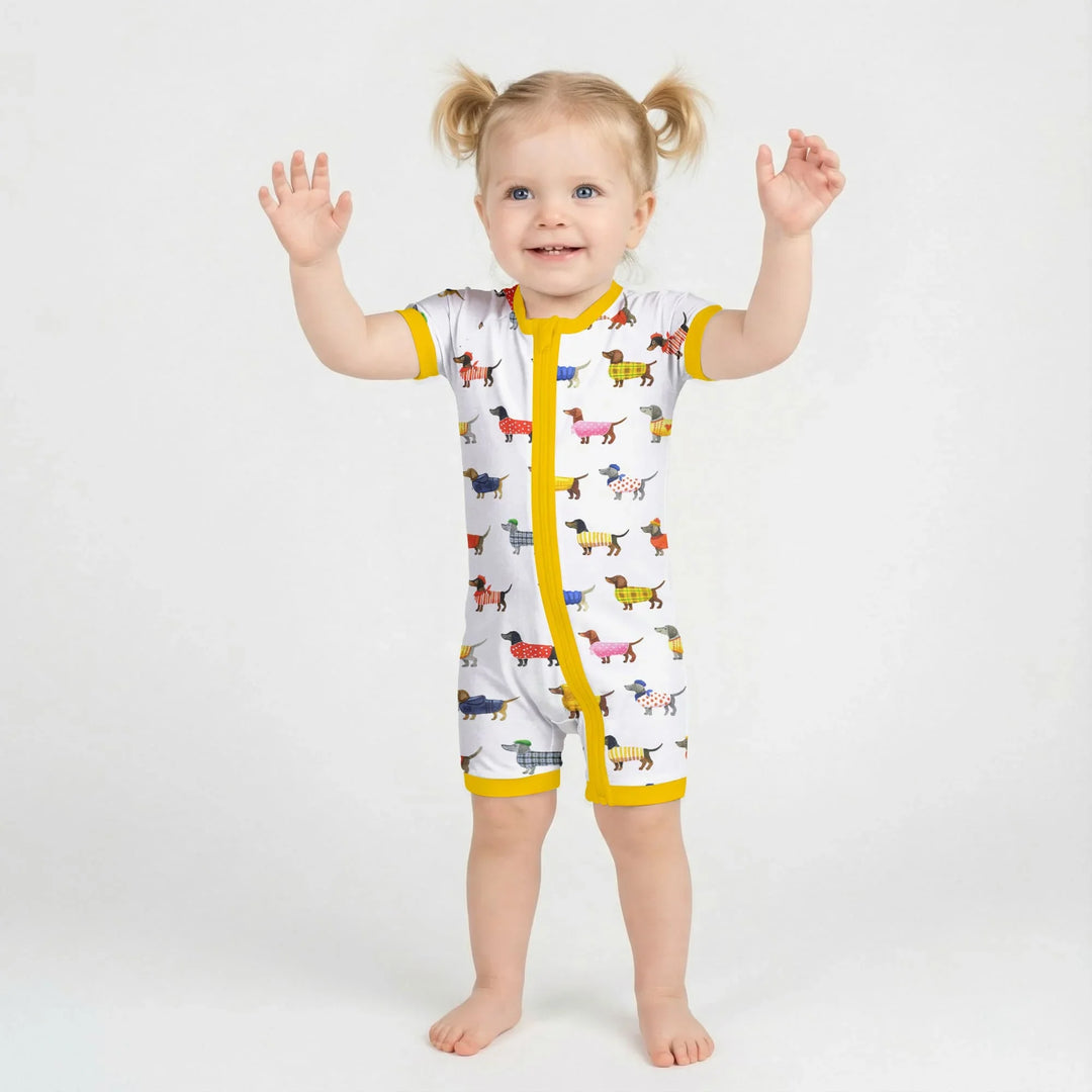 Dachshund Fashion Winnier Bamboo Shorty Zippy