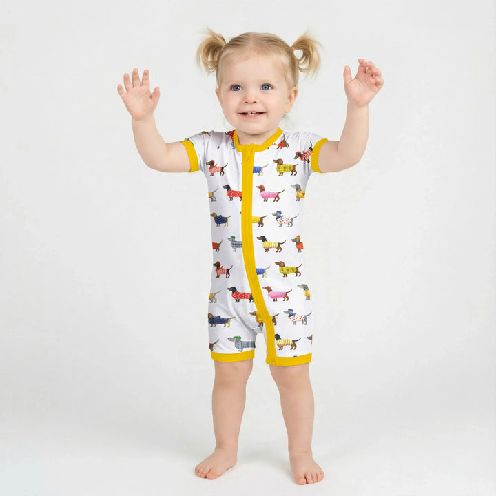 Dachshund Fashion Winnier Bamboo Shorty Zippy