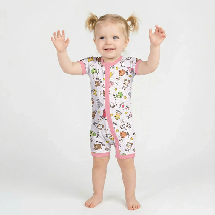 Kawaii Zodiac Bamboo Shorty Zippy