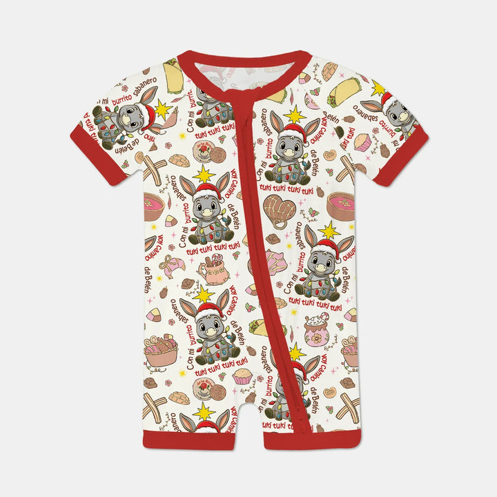Feliz Navidad Shorty Zippy , Feliz Navidad Shorty Zippy - 0-3M