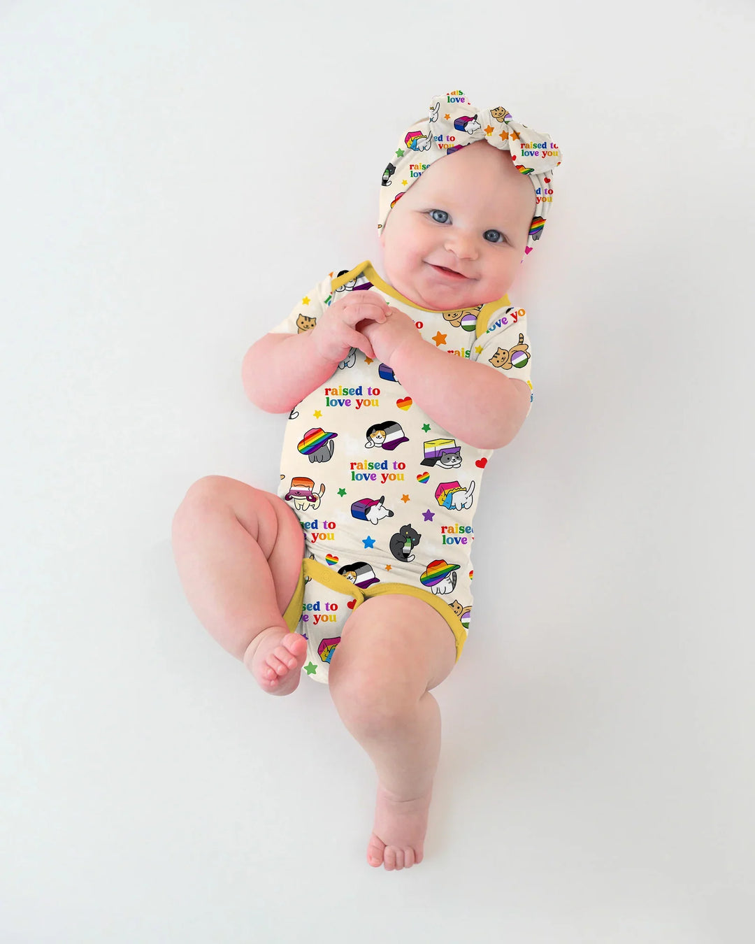 Rainbow Paws Family Matching Bamboo Bodysuit